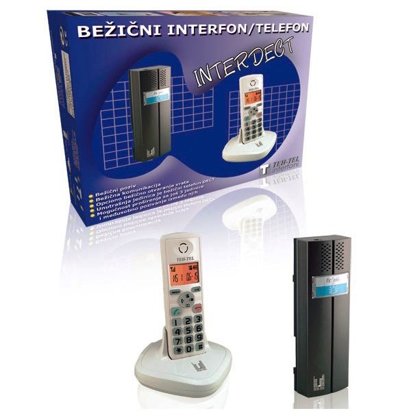Bezicni interfon sa telefonom INTERDECT(CL-3622)
