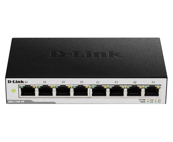 D-link DGS-1100-08  8port EasySmart switch