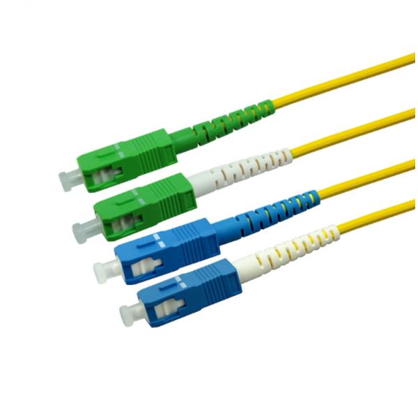 Fiber duplex patch cord SC/UPC-SC/APC,2m