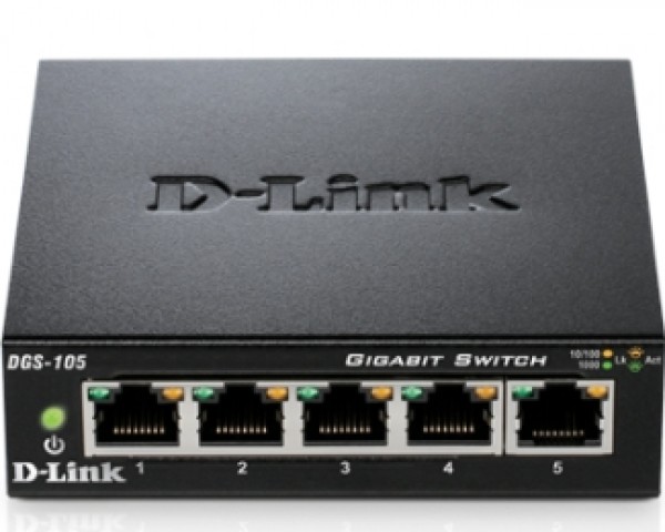 D-LINK DGS-105 5 port switch