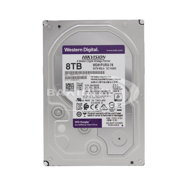 HDD 8TB WD81PURX-78