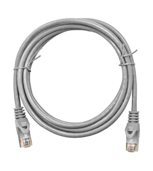 Patch kabl RJ45, Cat.6a 10Gb, STP, LS0H, sivi, 2.0m